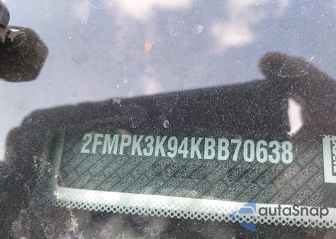 2019 Ford Edge Titanium из США, поврежденный, VIN 2FMPK3K94KBB70638